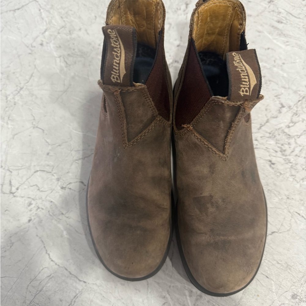 Youth Blundstone Brown Leather Boots